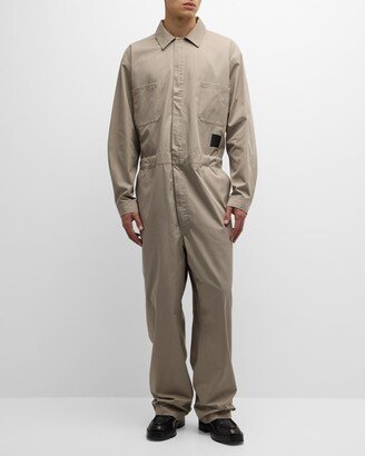 Men's Twill Utility Jumpsuit