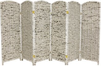 Handmade 6' Recycled Newspaper Room Divider