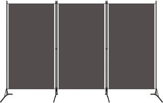 3-Panel Room Divider Anthracite 102.4