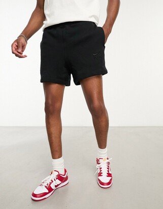 Air shorts in black