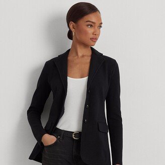 Ralph Lauren Combed Cotton Blazer-AA