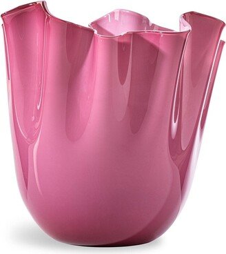 Fazzoletto glazed-finish vase (13.5cm)