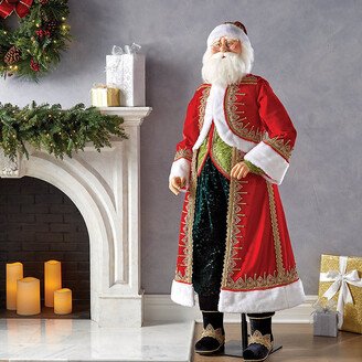 All the Trimmings Life-size Santa