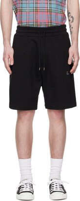 Black Action Man Shorts