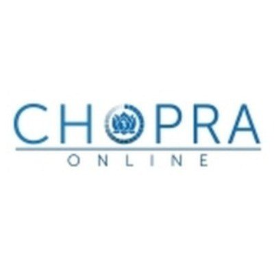 Chopra Online Promo Codes & Coupons