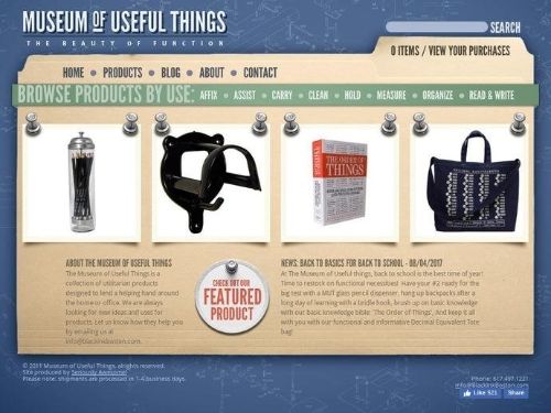 Museum Of Useful Things Promo Codes & Coupons