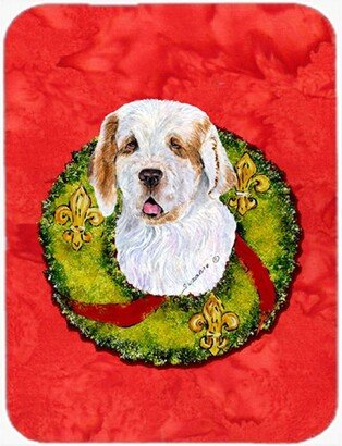 SS4189LCB Clumber Spaniel Glass Cutting Board