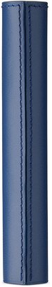 Refillable Leather Mascara Case – Navy