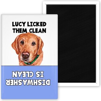 Labrador Retriever Personalized With Your Dogs Name Clean Dirty Dishwasher Magnet