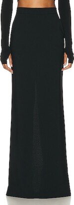 The Andamane Nada Maxi Skirt in Black