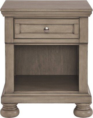 Lettner Nightstand Light Gray