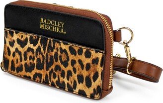 Travel Fanny Pack - Brown Leopard Print