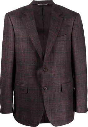 Single-Breasted Tailored Blazer-AR