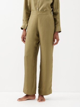 London Silk-twill Pyjama Trousers