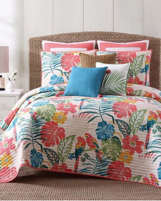 Oceanfront Resort Coco Paradise Quilt Set