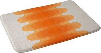 Echoes Creamsicle Memory Foam Bath Mat