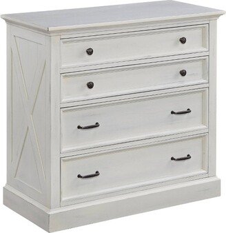 Seaside Lodge Vertical Dresser White