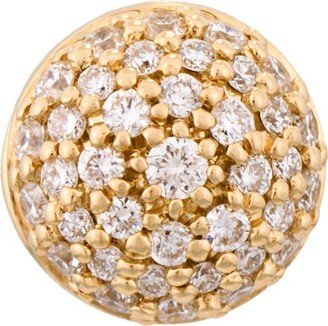 18kt gold Marina diamond stud earring
