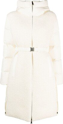 Caille panelled puffer jacket