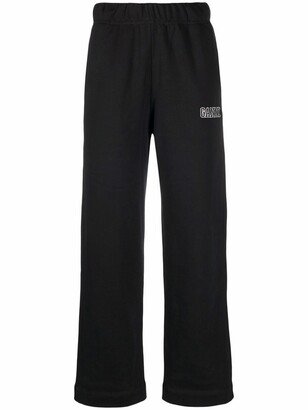 Logo-Lettering Track Pants-AA