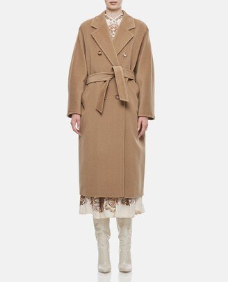 Madame Wool And Cashmere Long Belted Coat
