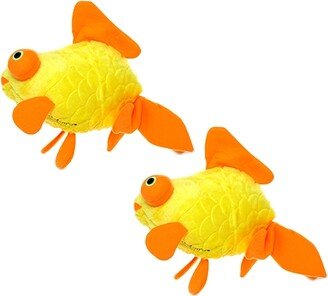 Mighty Ocean Goldfish, 2-Pack Dog Toys