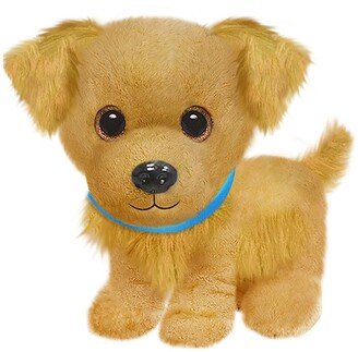 First and Main - Wuffles Golden Retriever Plush Dog, 7 Inches Sitting