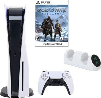 PlayStation 5 God of War Console w/ Dual Charging Dock