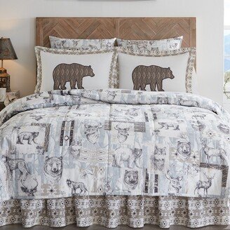 Park Designs Wild And Beautiful Queen Bedskirt