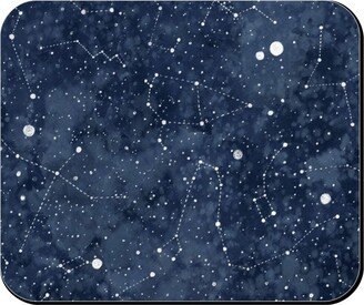 Mouse Pads: Star Constellations - Blue Mouse Pad, Rectangle Ornament, Blue