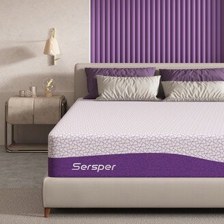 Sersper 8-inch Gel-Infused Memory Foam Mattress