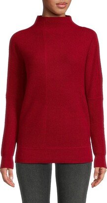 Saks Fifth Avenue Made in Italy Saks Fifth Avenue Women's Cashmere Funnelneck Sweater