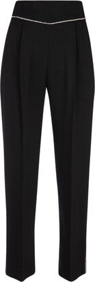 Embellished Trim Tailored Trousers