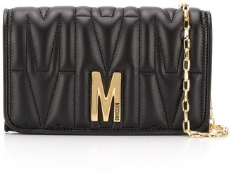 Monogram-Quilted Clutch Bag