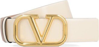 VLogo Plaque Reversible Belt-AE