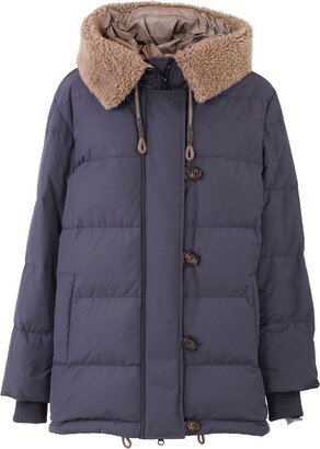 Drawstring Quilted Puffer Jacket