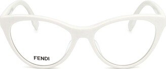 Fendi Eyewear Cat-Eye Frame Glasses-AC