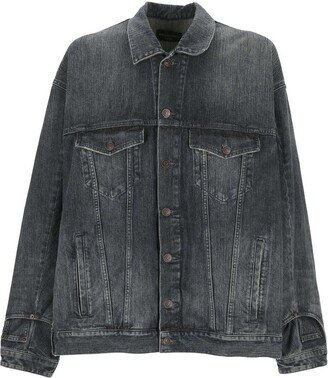 Deconstructed Denim Jacket-AC