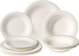 New Cottage 12 Piece Dinnerware Set