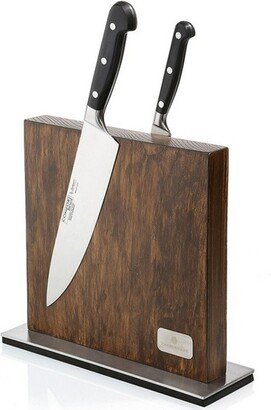 Zassenhaus Magnetic Knife Block, Ash Wood, 11 x 3.5