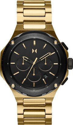 Men's Raptor Gold-Tone Bracelet Watch 46mm