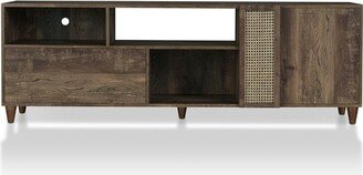 Niles TV Stand for TVs up to 80 Reclaimed Oak - HOMES: Inside + Out