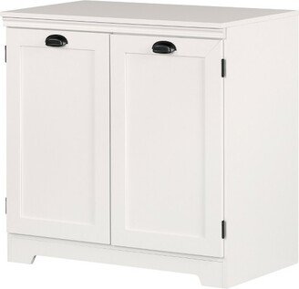 Harma 2 Door Storage Cabinet Pure White