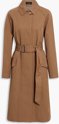 Cotton-gabardine trench coat-AA