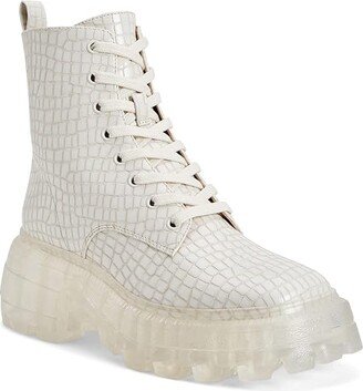 The Geli Combat Boot (Cotton) Women's Boots