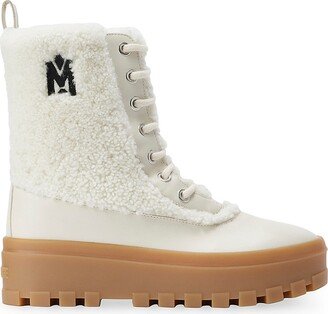 Hero Shearling-Lined Lug Sole Boots