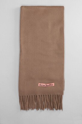 Scarve In Brown Wool