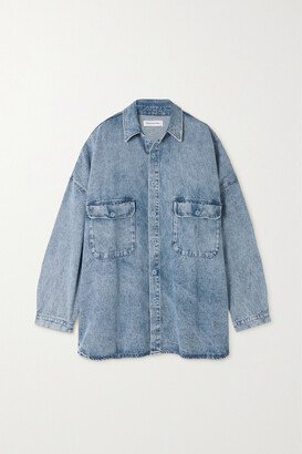 The Frankie Shop - Dallas Oversized Denim Shirt - Blue