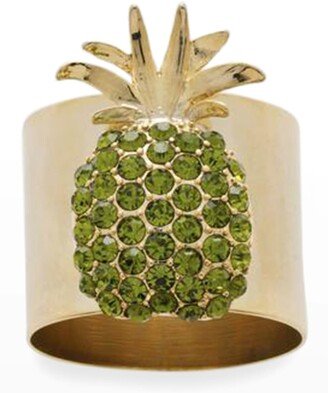 Pineapple Napkin Rings, Set of 2