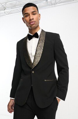 Skinny Fit Tuxedo Jacket